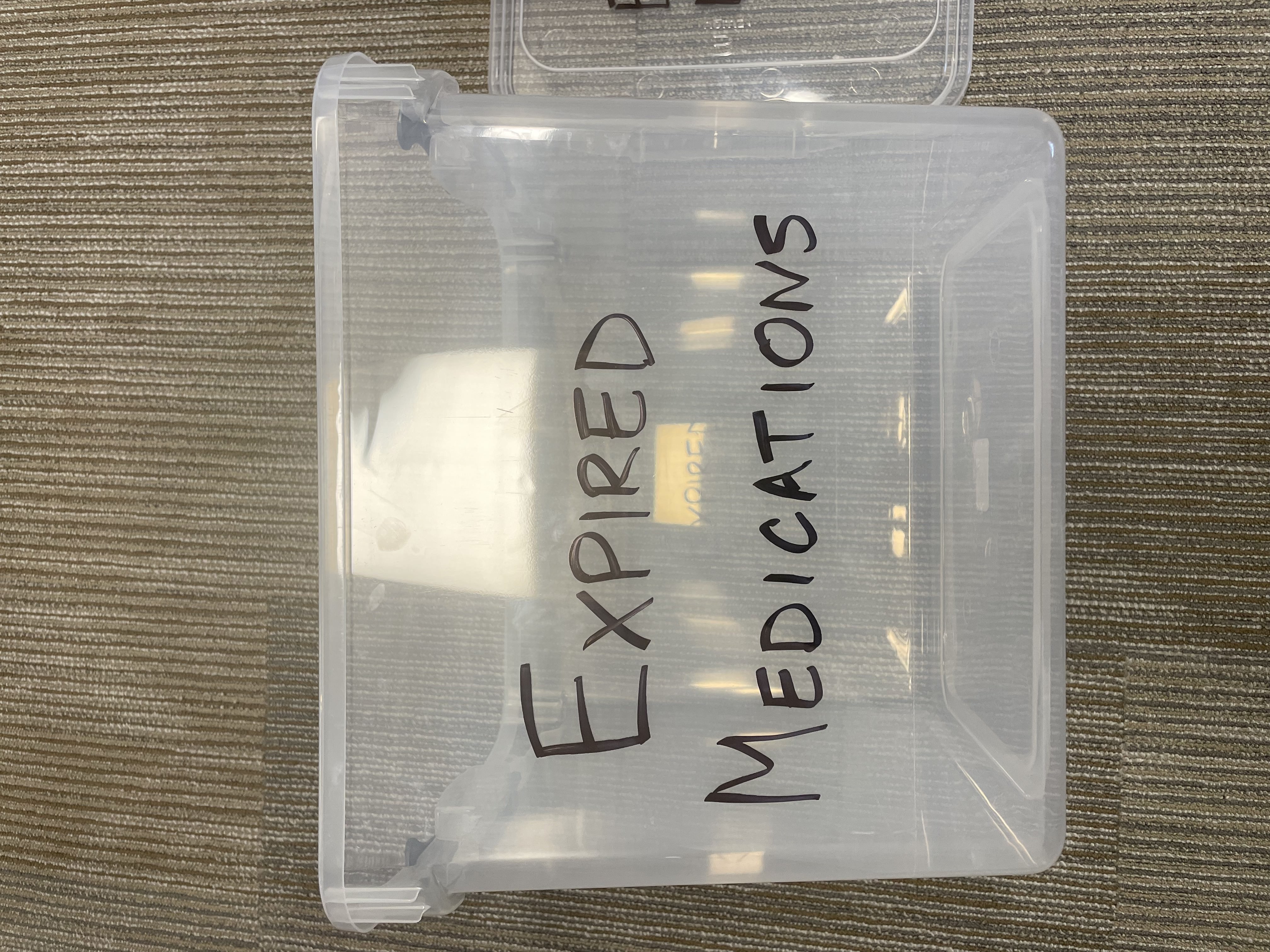 Expired Medication Bin CareDesk